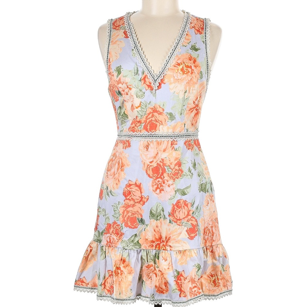 Alice + Olivia Kirean Posy Garden Floral dress